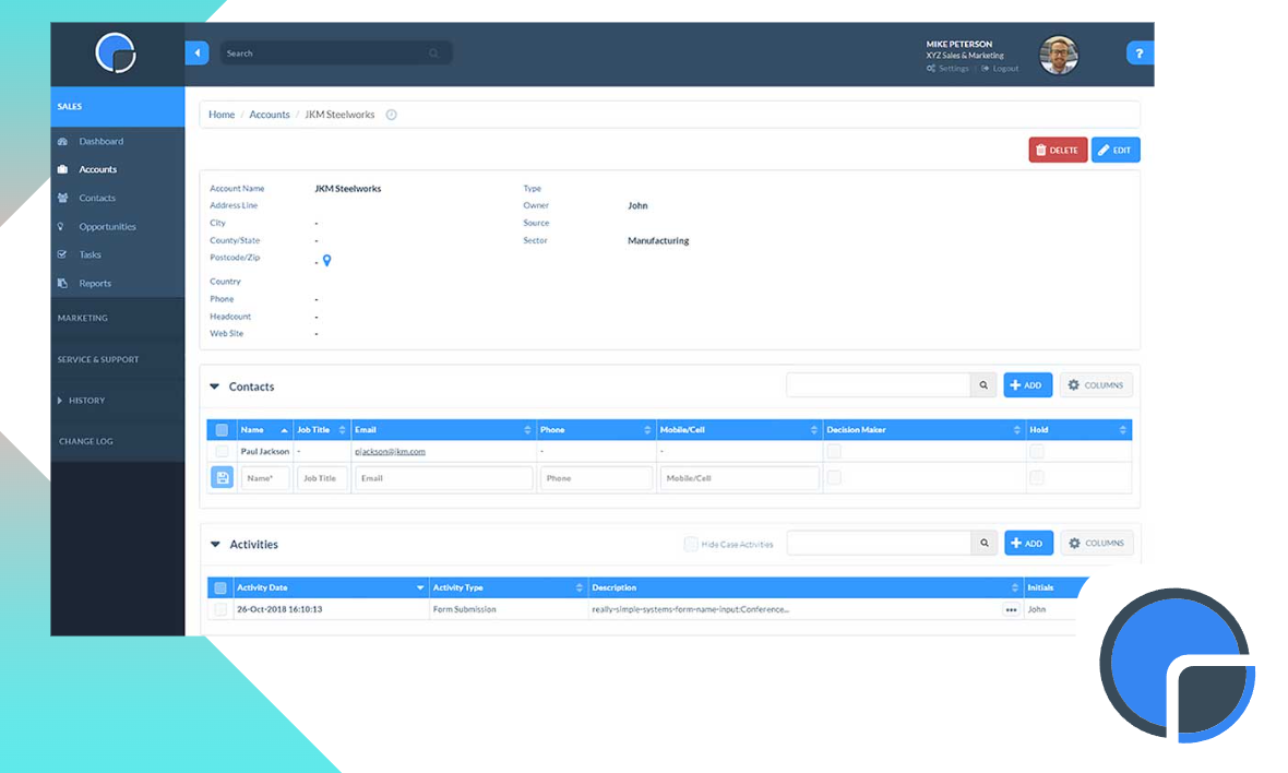 真正简单的CRM