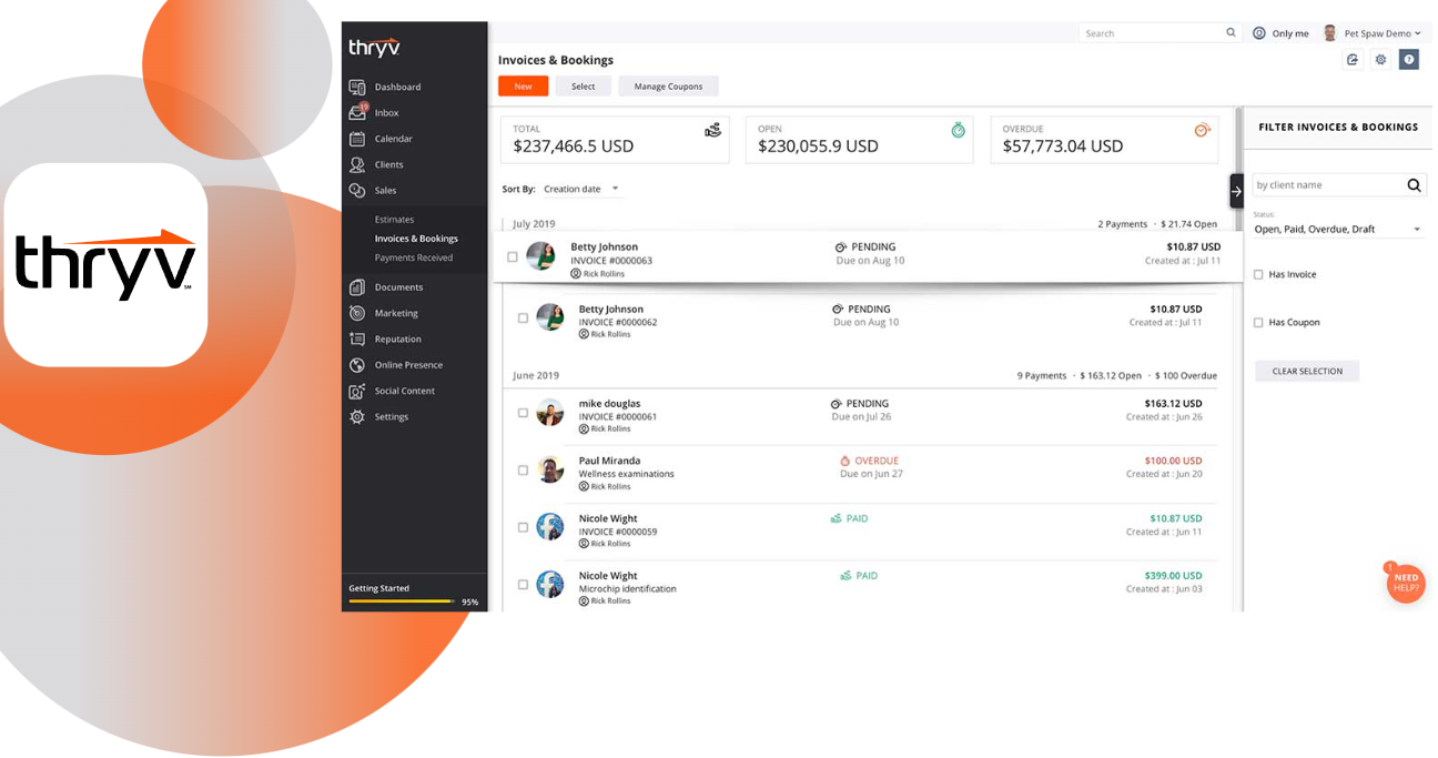 酒店crm系统——Thryv