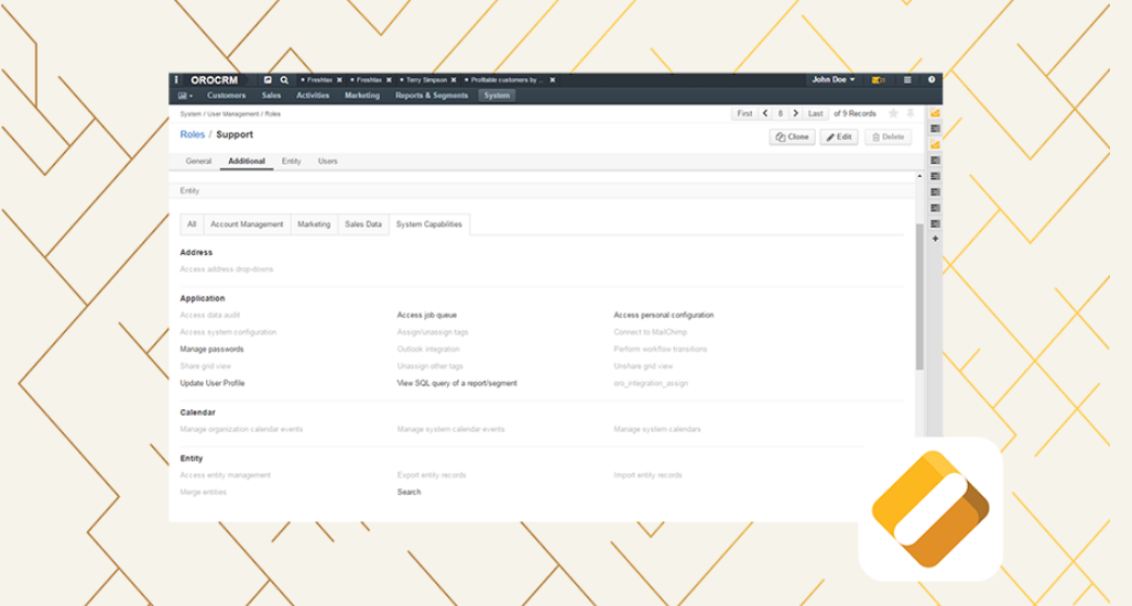 Oro  CRM