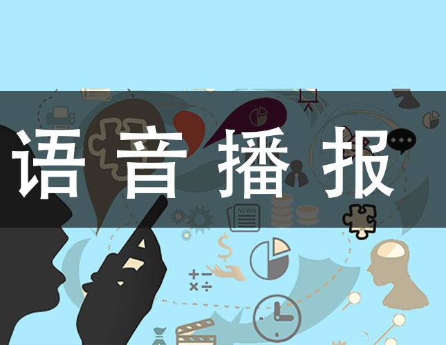 语音播报